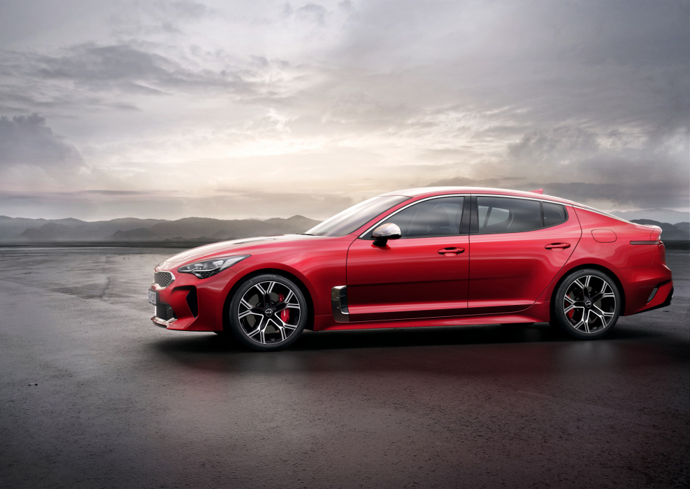Kia Stinger gt Red