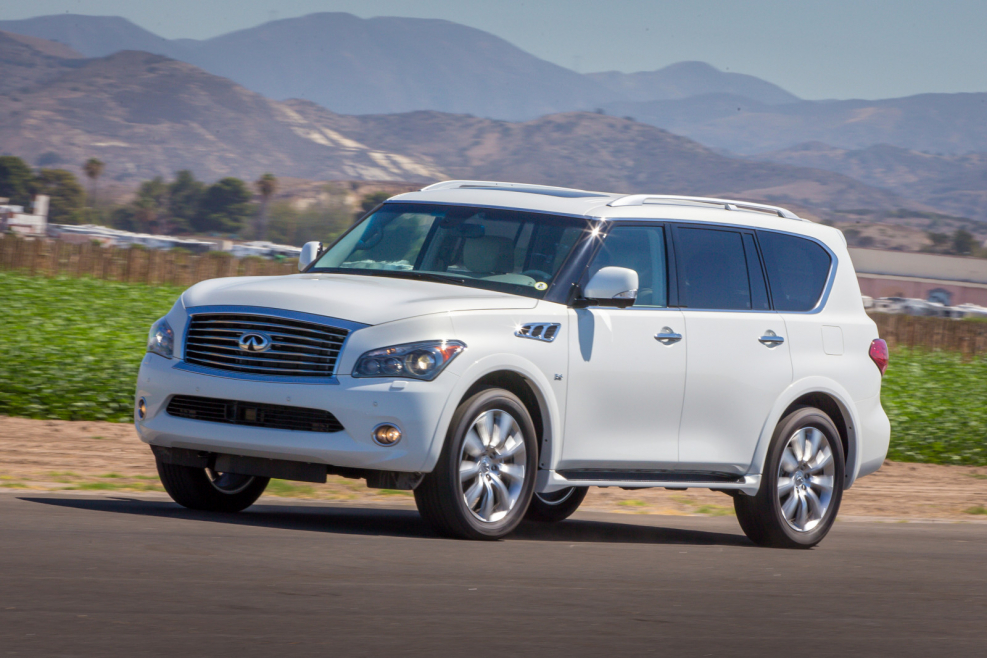 Инфинити qx80 и qx56