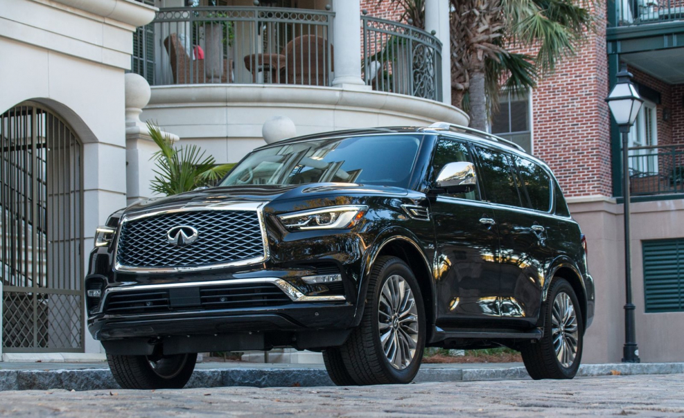 Машина Инфинити qx80 2020