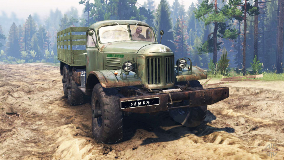 Spin Tires ЗИЛ 167