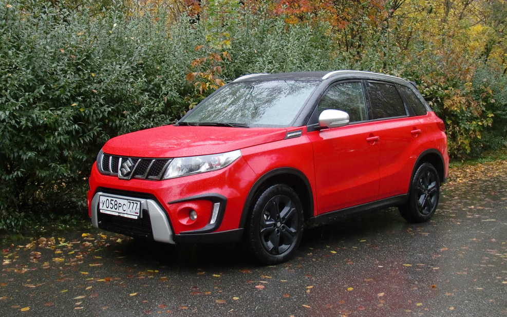 Suzuki Grand Vitara 2015 красная