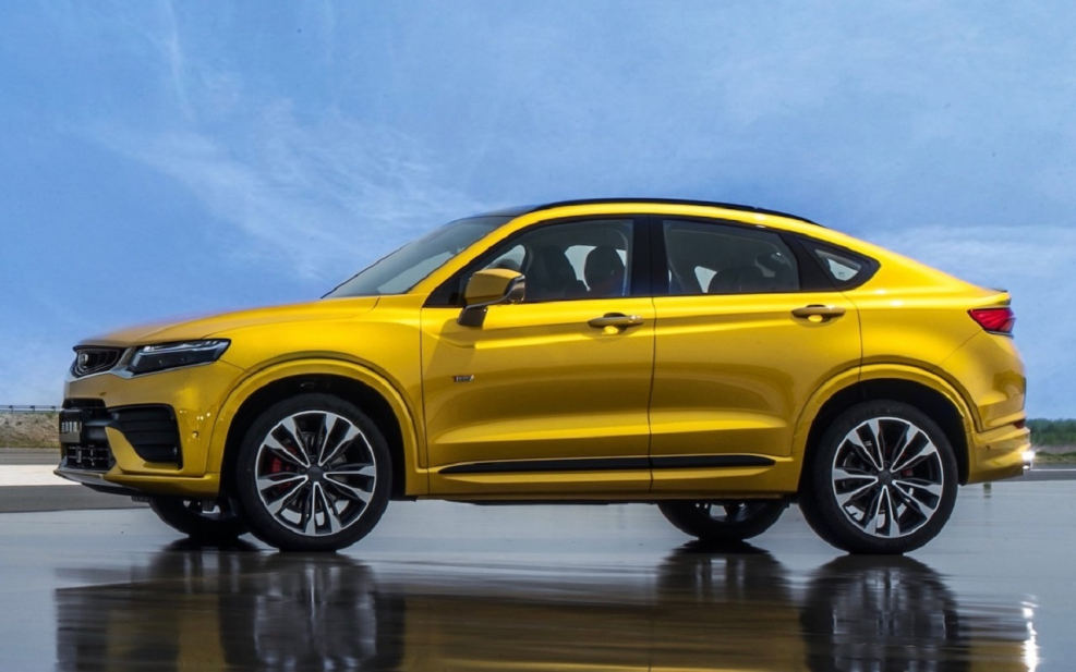 Новый кроссовер Geely fy11