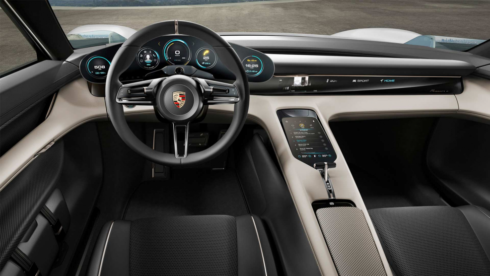 Porsche Taycan салон