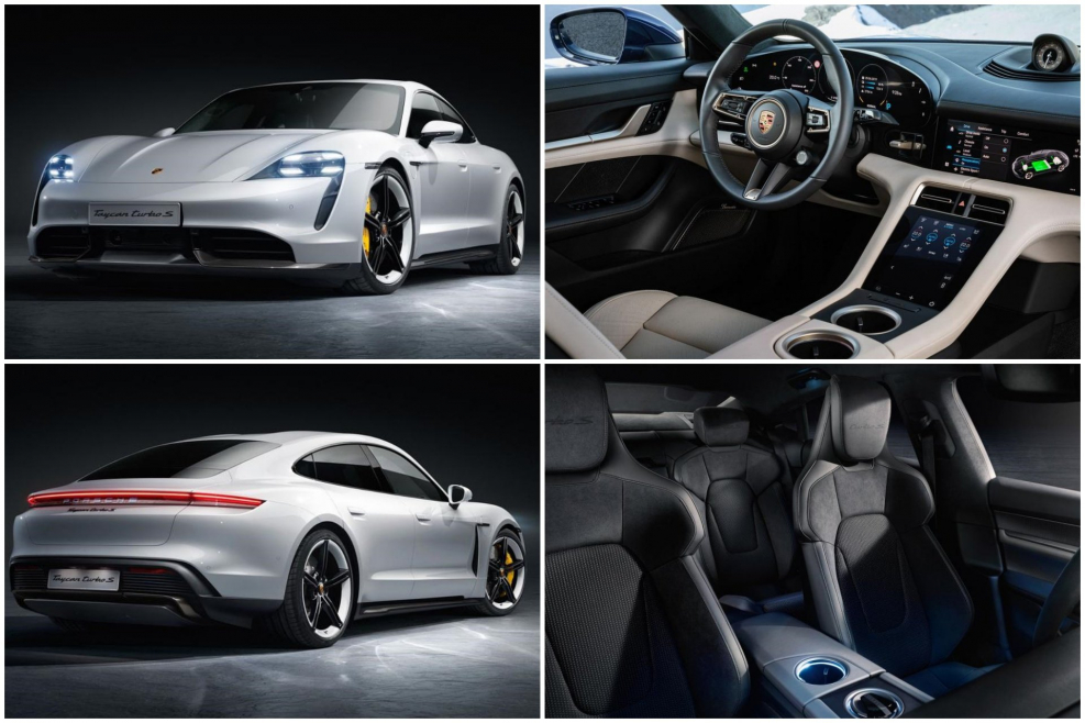 Porsche Taycan 2020 салон
