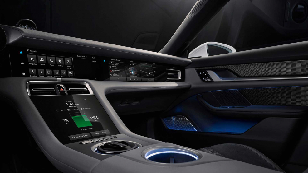 2020 Porsche Taycan Turbo s Interior