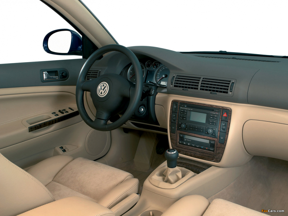 Volkswagen Passat b5 салон