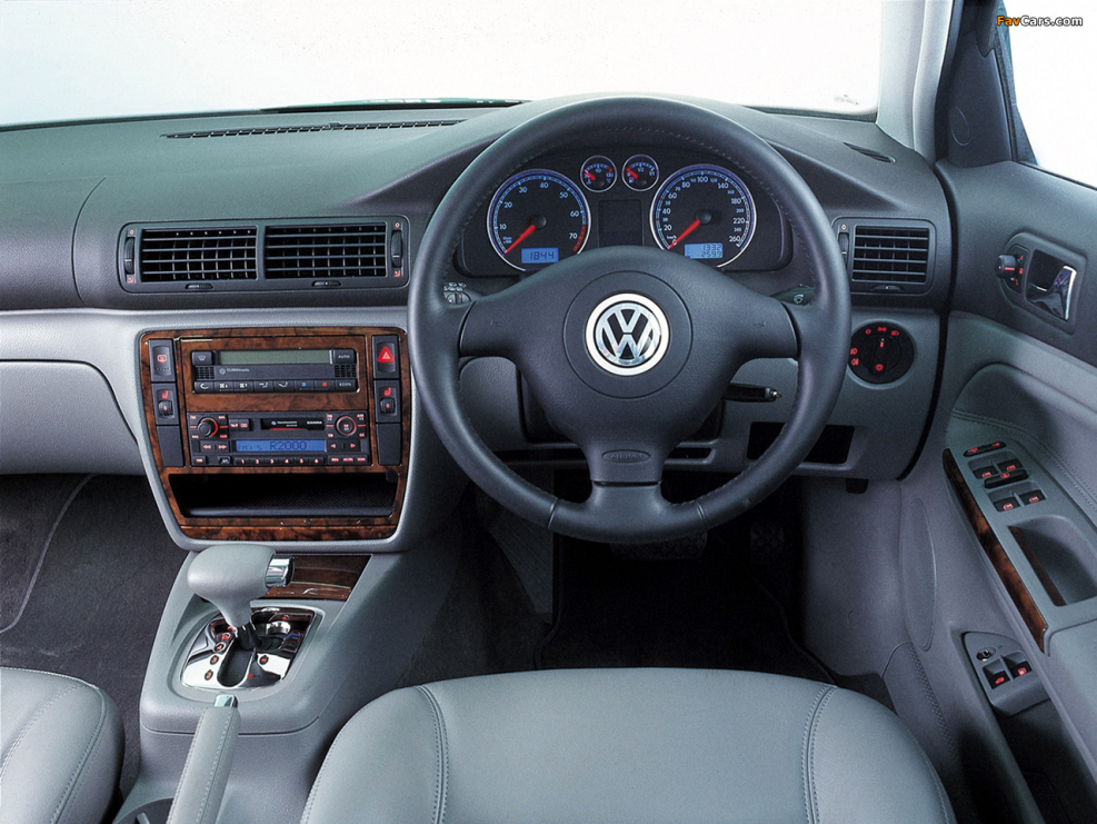 Volkswagen Passat b5 2000 седан салон