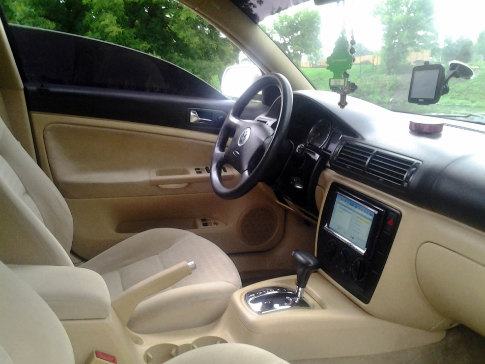 Passat b5 белый салон