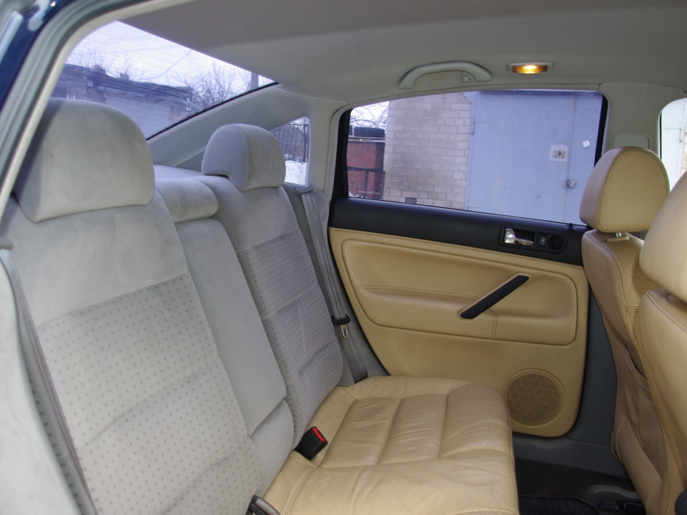 Volkswagen Passat b5 салон сзади
