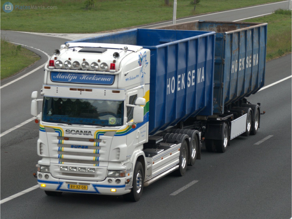 Scania 8x4 тягач