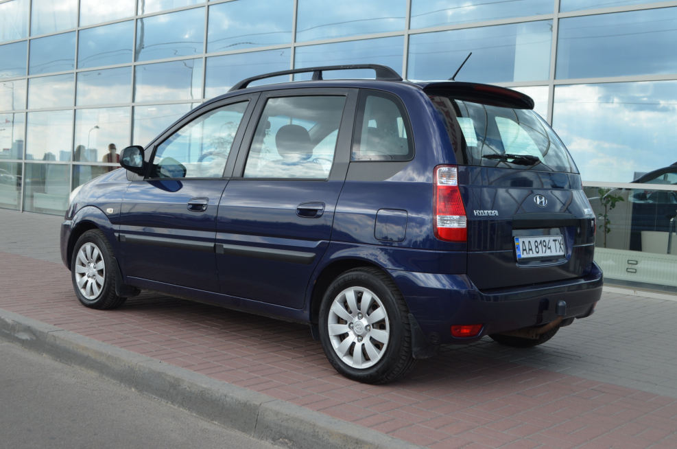 Hyundai Matrix синий
