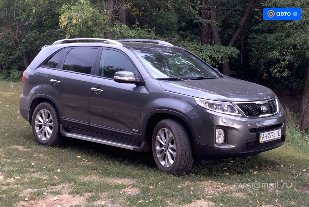 Кия Соренто 2013 серый