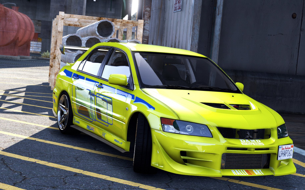 Mitsubishi Lancer 1995, седан, 8 поколение,