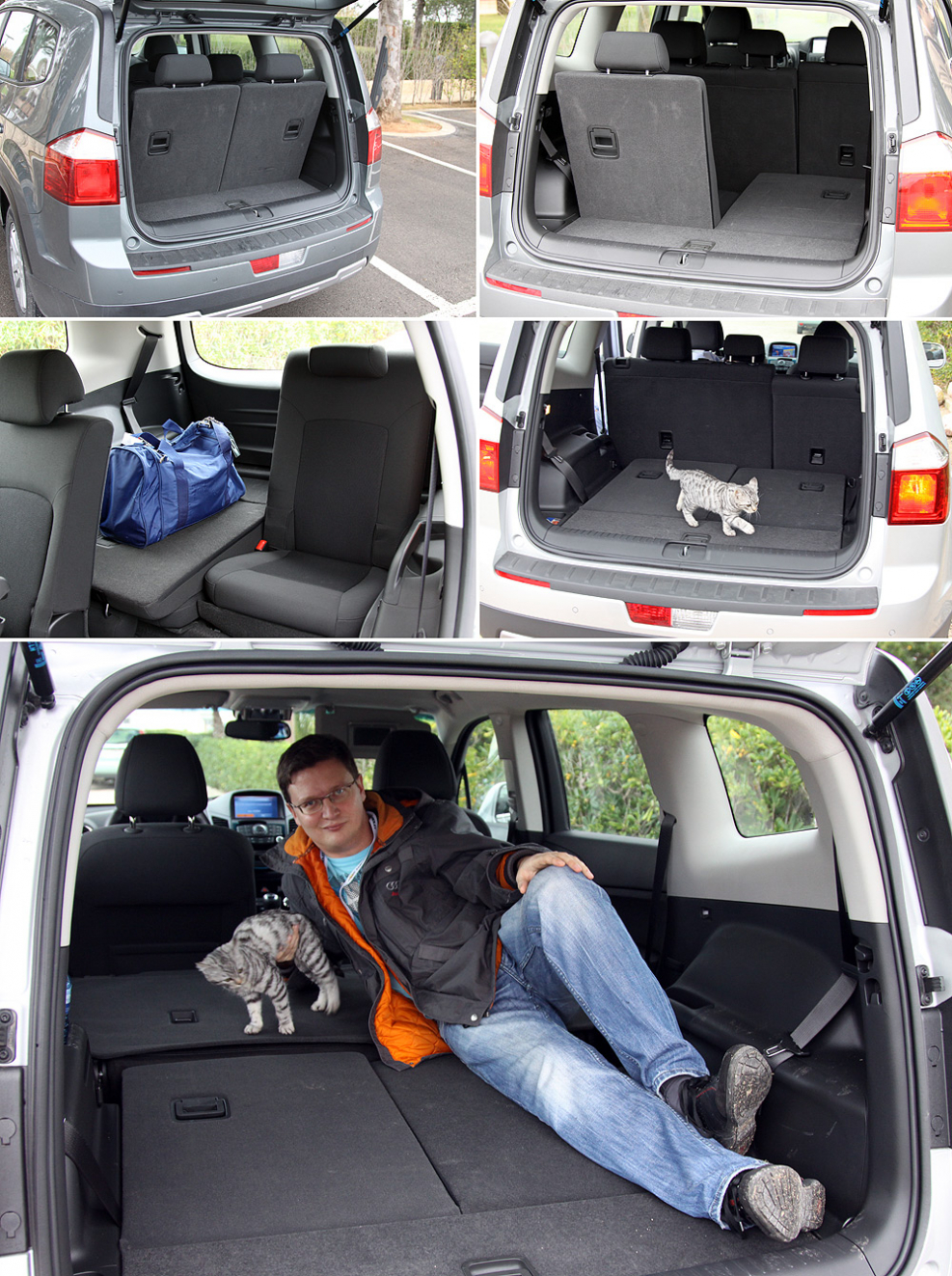 Chevrolet Orlando салон и багажник