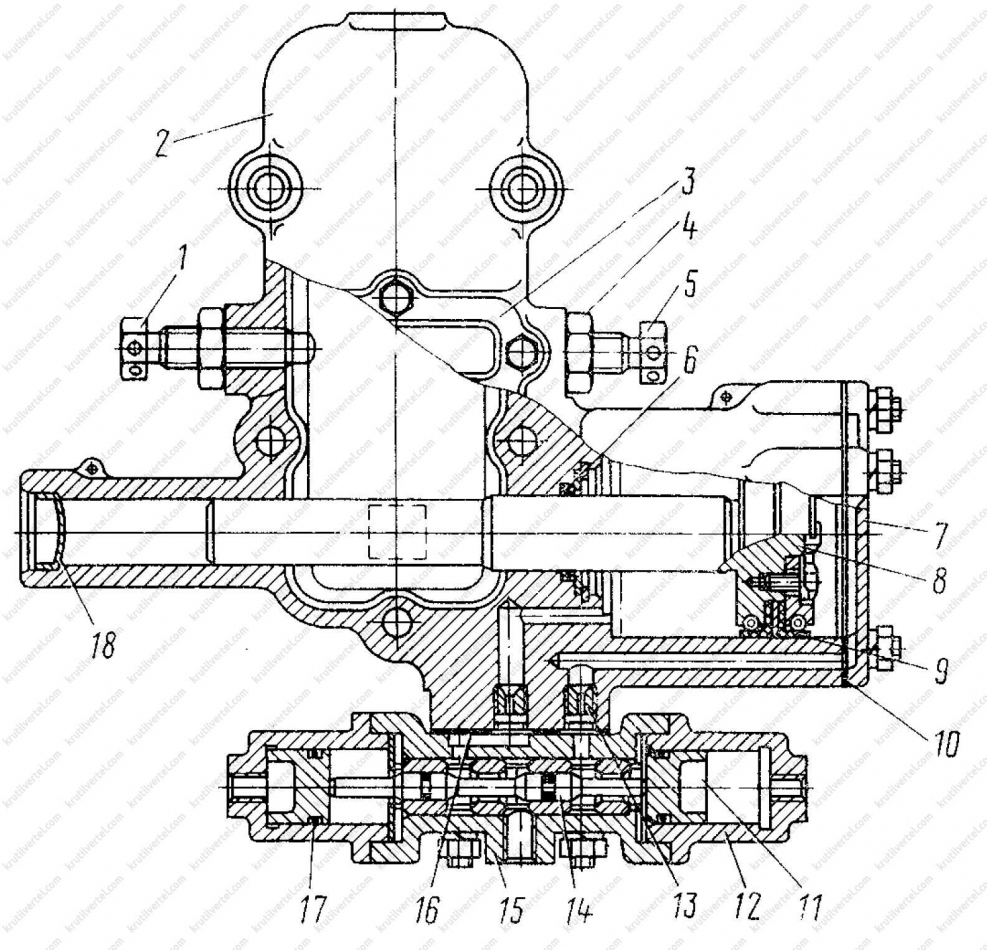 Коробка переключения передач Урал 4320