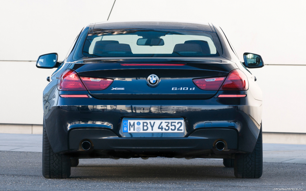 BMW 640 габариты