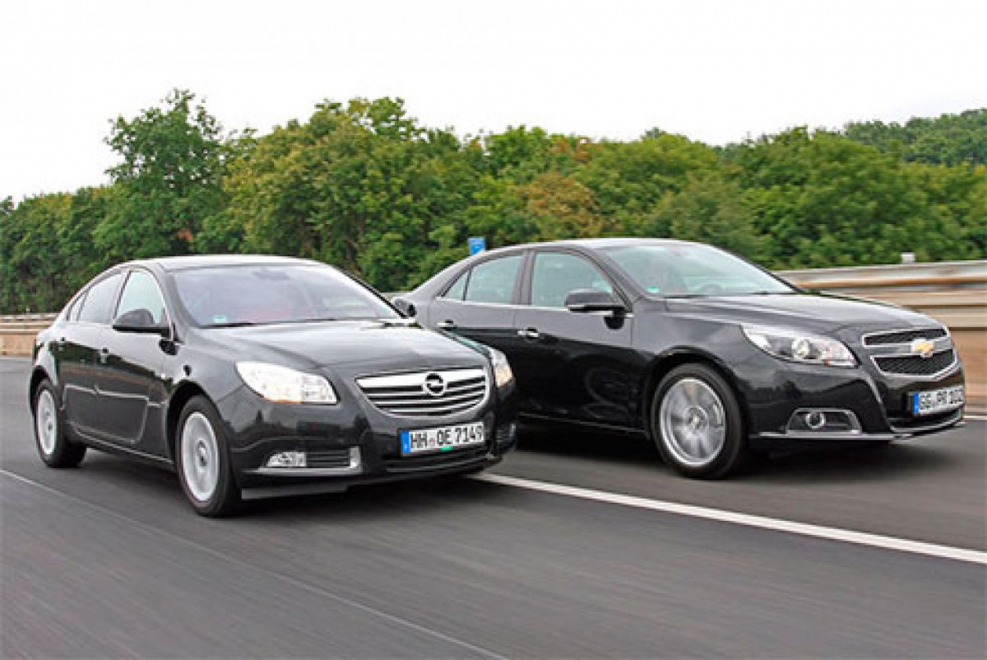 Chevrolet Malibu vs Opel Insignia
