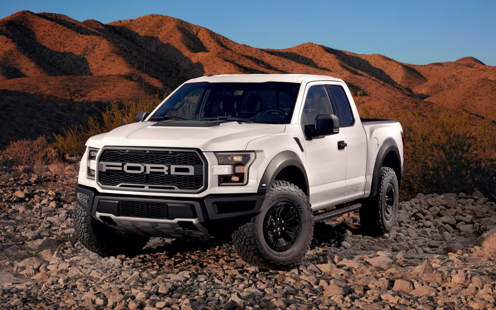 Ford f150 Raptor 2017 белый