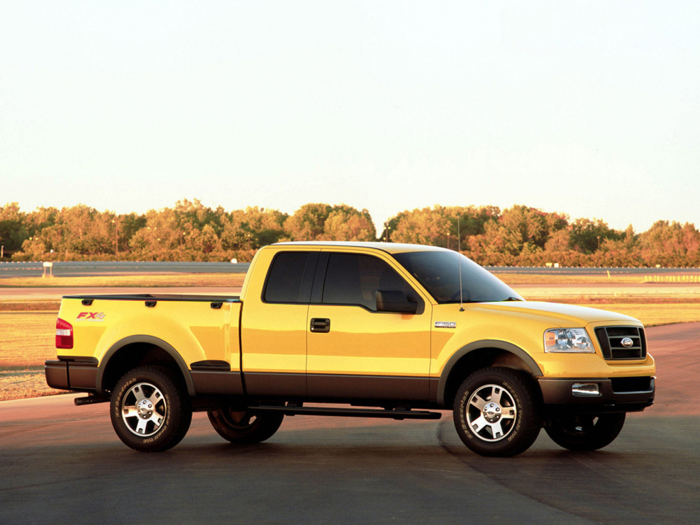 Ford f 150 желтый