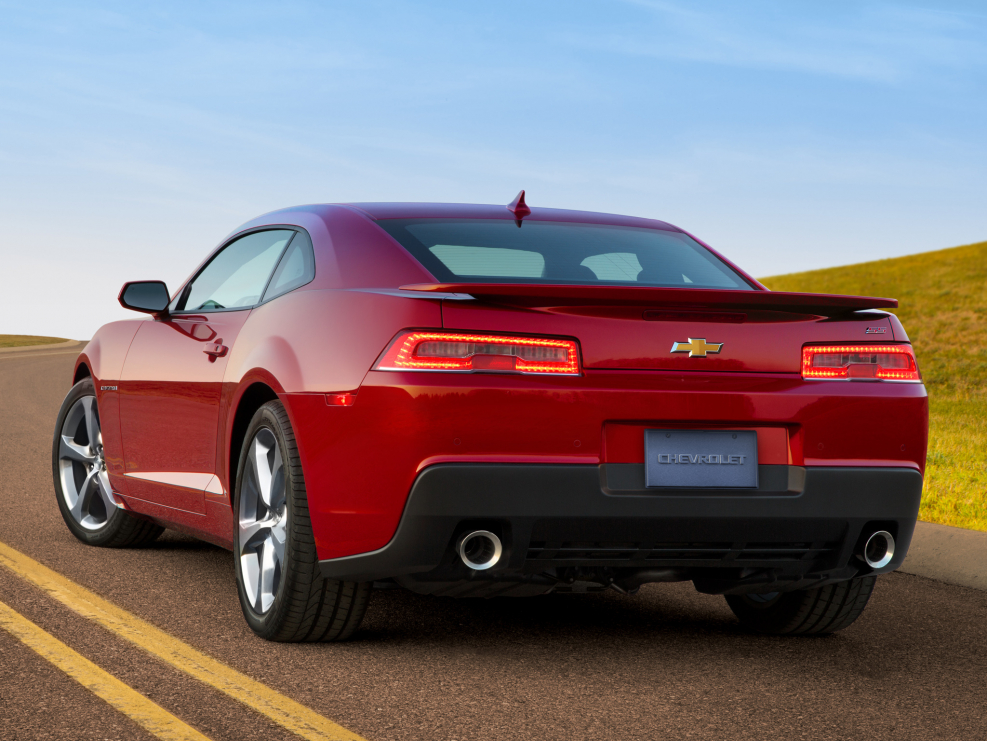Chevrolet Camaro SS 2013 красный