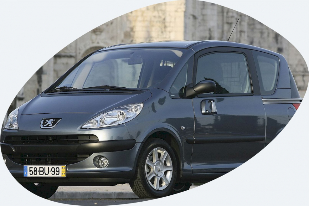 Peugeot 1007 салон
