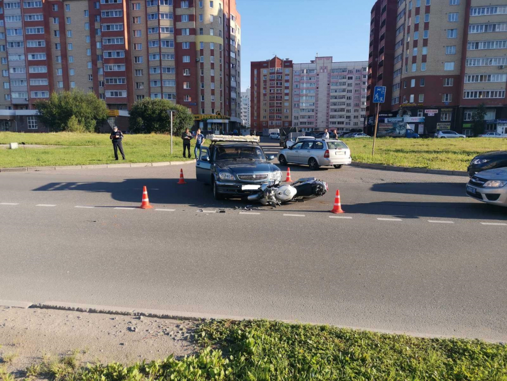 В Череповце столкнулись трамваи