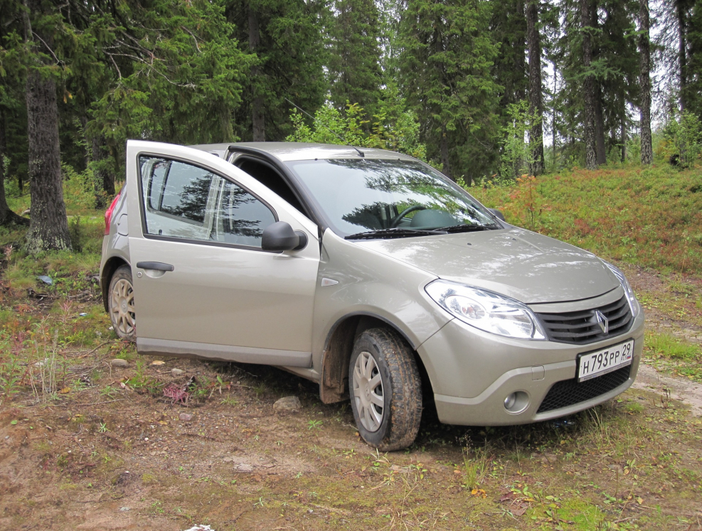 Renault Sandero светлый базальт