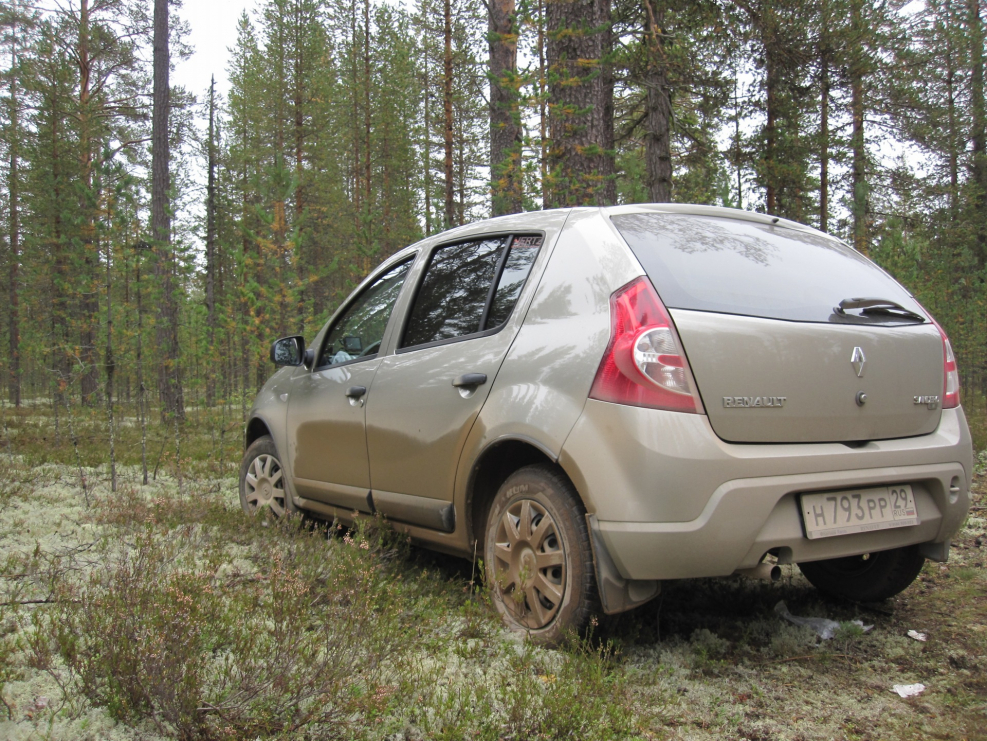 Renault Sandero Stepway бежевый