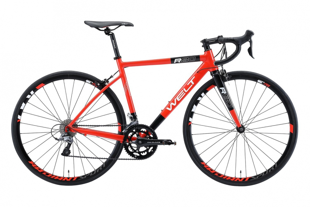 Велосипед Welt r80 2021 Red/Black