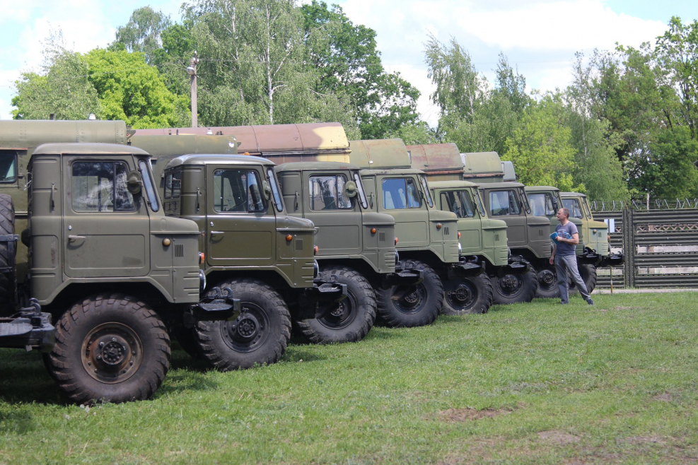 Военная техника на хранении