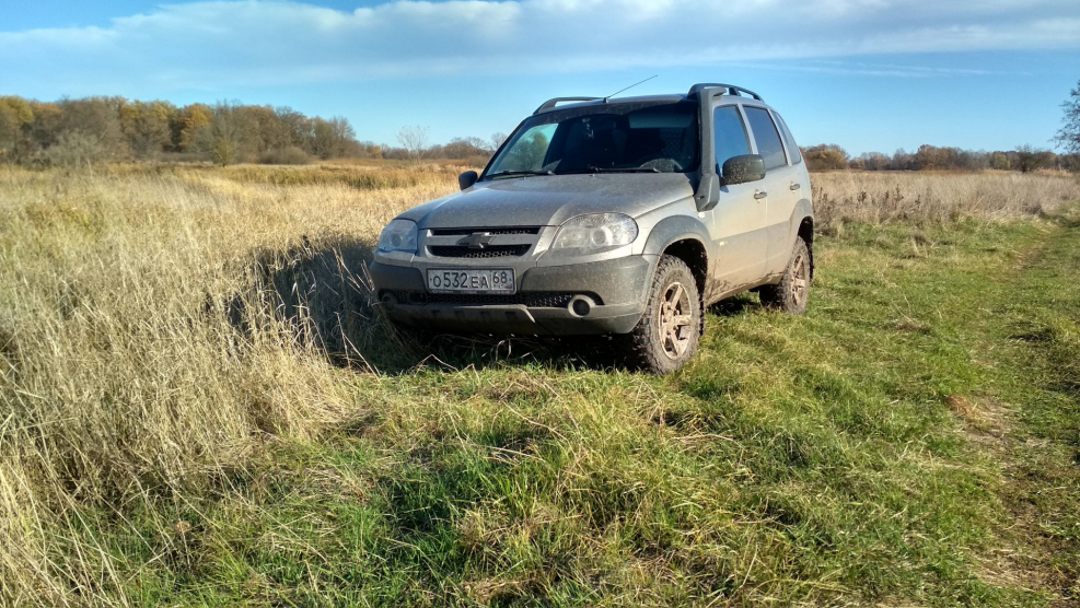 Chevrolet Niva 2016 грязь
