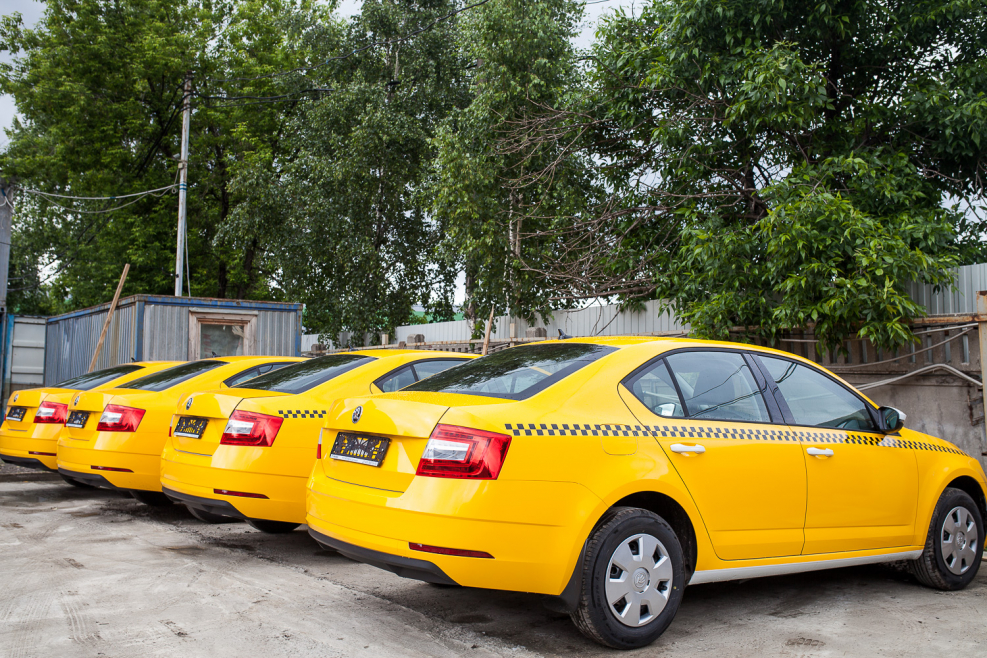 Skoda Octavia такси 701