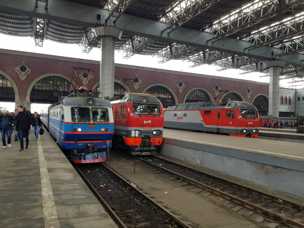 Казанский вокзал Москва перрон