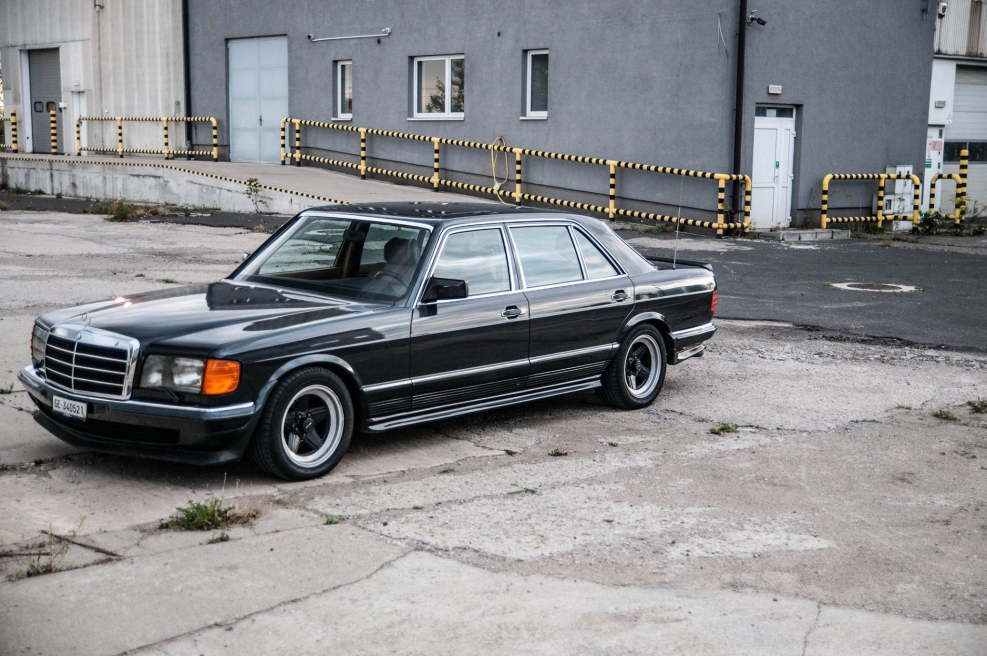 Бандитский Мерседес w126