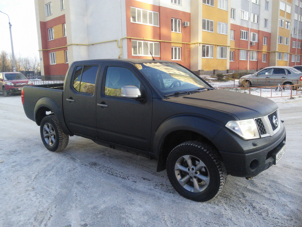 Nissan Navara 2008 чёрный Раптор