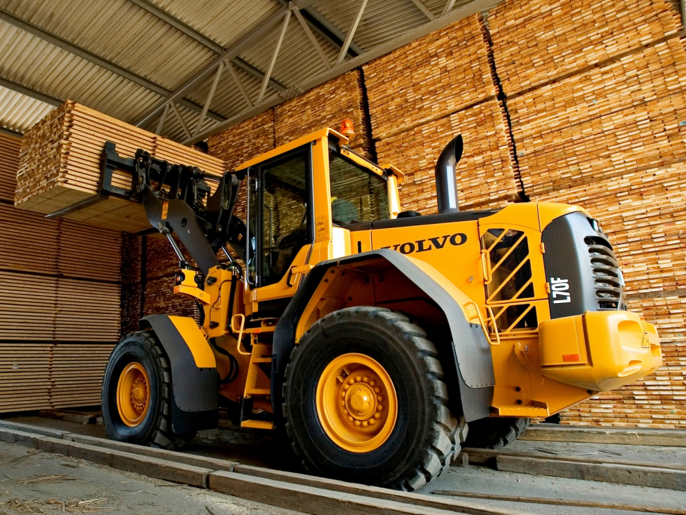 Фронтальный погрузчик Volvo l70f