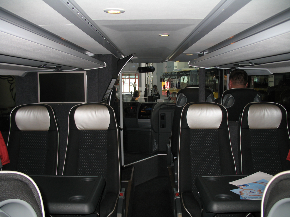 Setra 431 DT салон