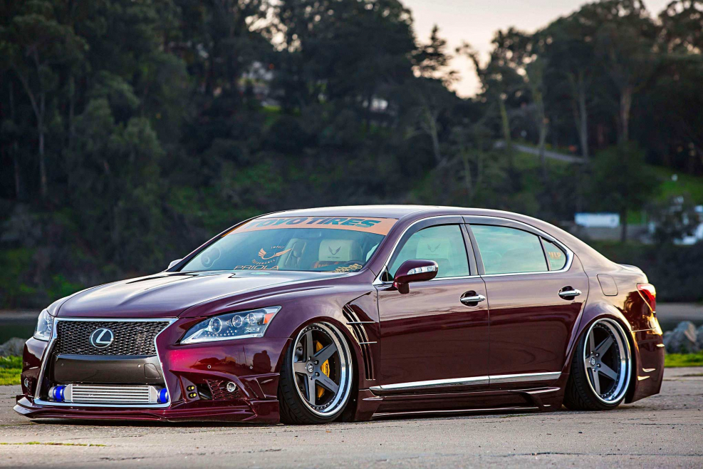 Lexus ls460 stance