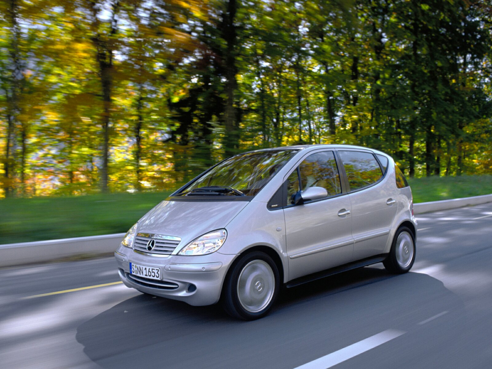 Автомобиль Мерседес а класса w168