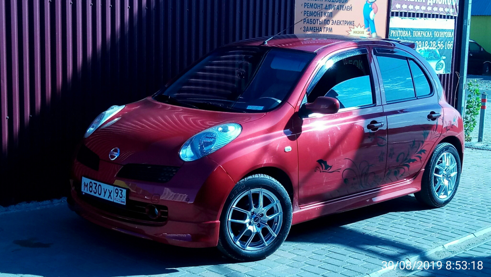 Nissan Micra k12 обвес