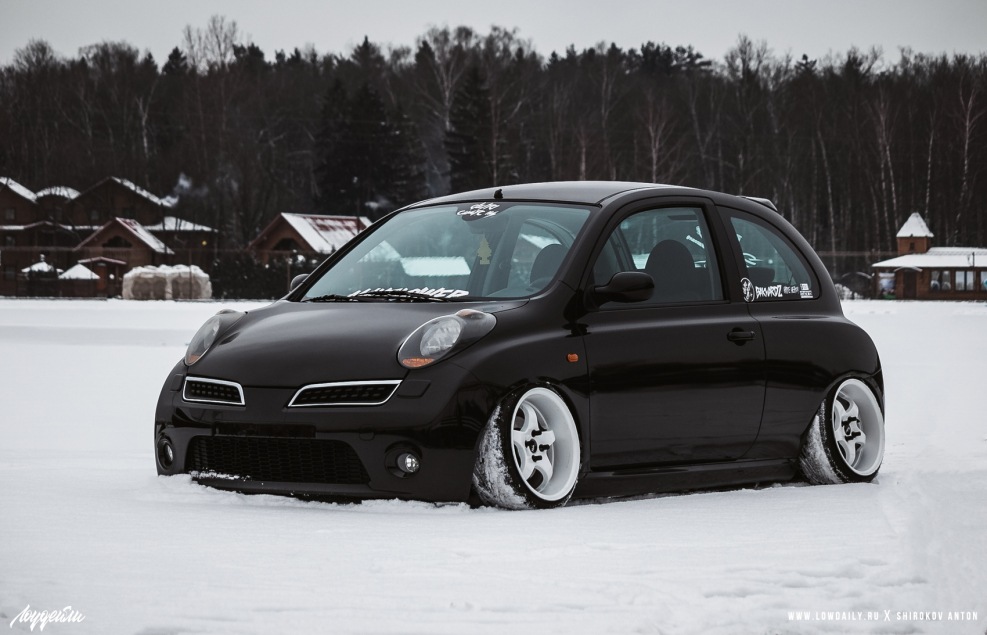 Nissan Micra k12 stance
