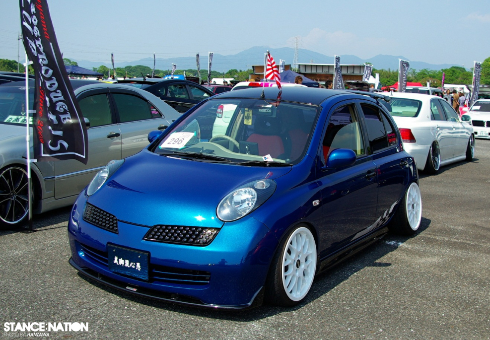 Nissan Micra k12 stance
