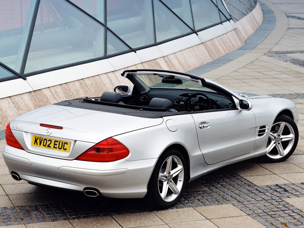 Mercedes Benz sl500 2002