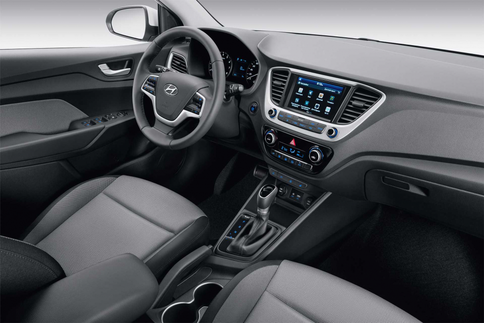 Hyundai Solaris 2018 салон