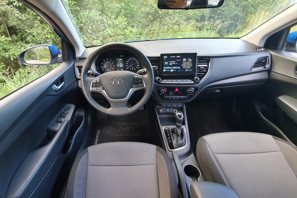 Hyundai Solaris 2021 салон