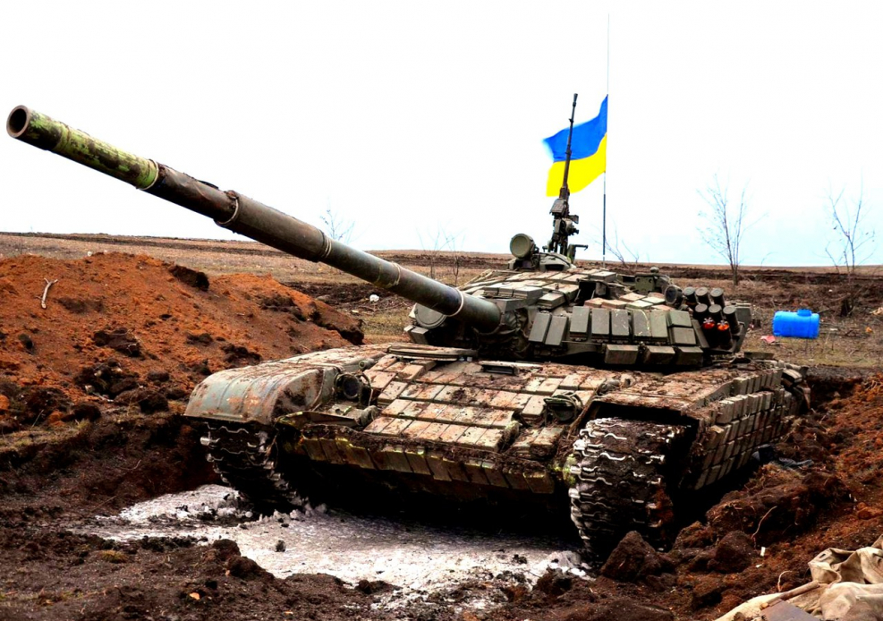 Танки т72 на Донбассе