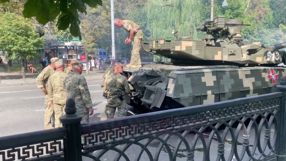 Парад украинской армии