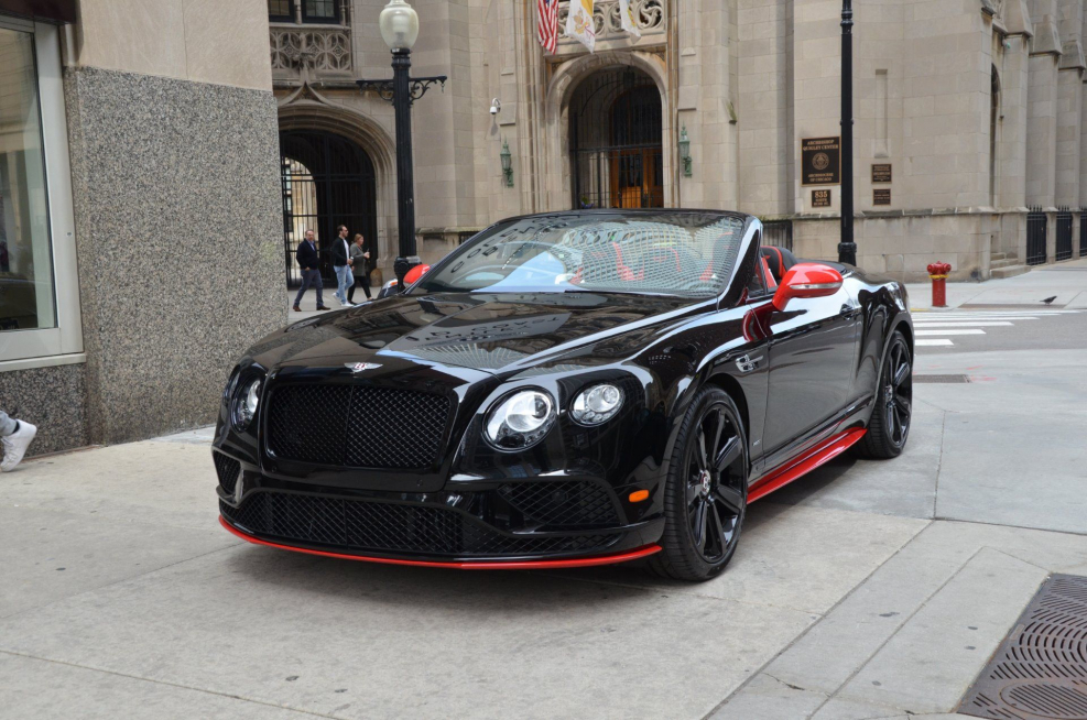 Bentley Continental gt 2019 Black Tuning
