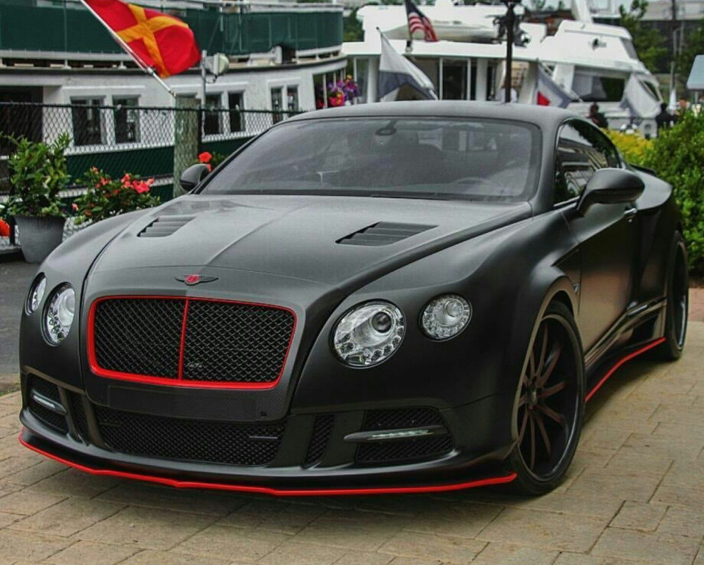 Bentley Continental gt черный