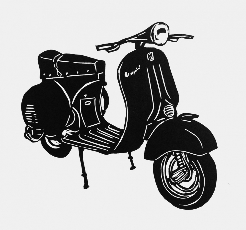 Vespa скутер Art